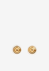 Signature VLogo Pearl Earrings