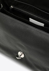 Zanellato Medium Postina Daily Top Handle Bag Black 068010M0040000/P_ZANEL-Z0001