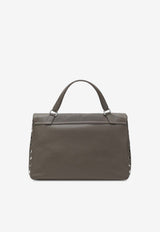 Zanellato Medium Postina Shoulder Bag Gray 068010M0040000/S_ZANEL-Z0183