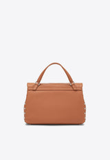 Zanellato Small Postina Leather Shoulder Bag Orange 068010S-0050000/O_ZANEL-Z0245