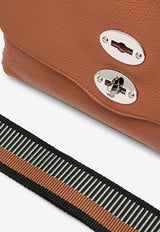 Zanellato Small Postina Leather Shoulder Bag Orange 068010S-0050000/O_ZANEL-Z0245