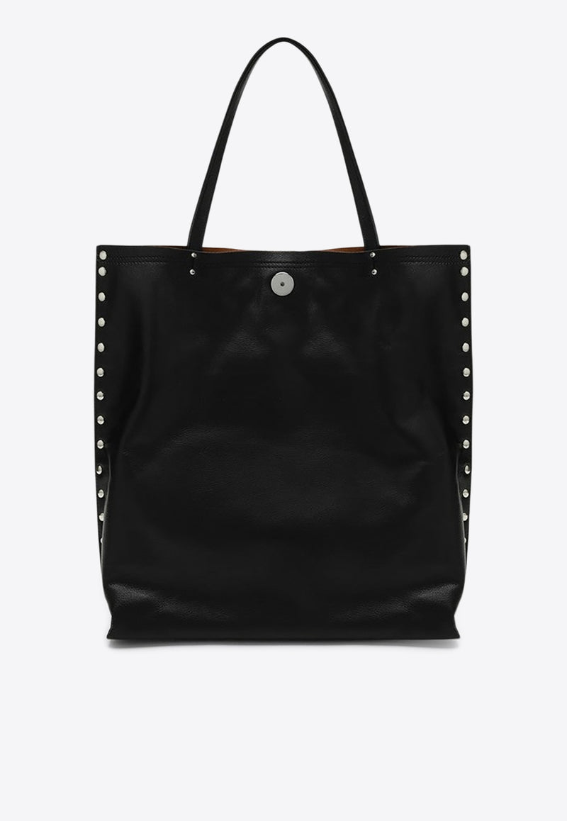Zanellato Medium A'spasso Leather Tote Bag Black 068790M1910000/R_ZANEL-Z0001