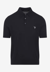 Wool Knit Polo T-shirt