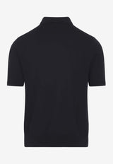 Wool Knit Polo T-shirt