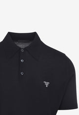 Wool Knit Polo T-shirt