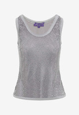 Melony Sleeveless Metallic Top