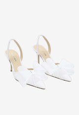 Le Cadeau Lace Slingback Pumps