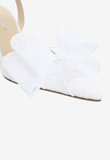 Le Cadeau Lace Slingback Pumps