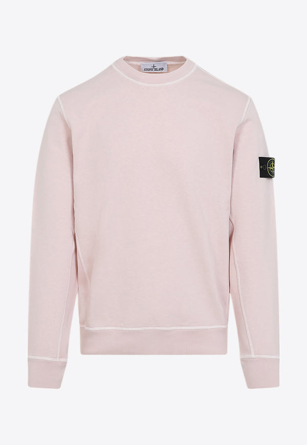 Logo Patch Crewneck Sweatshirt