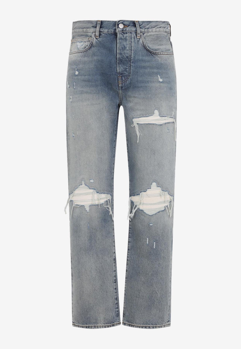 Suede Straight MX1 Jeans