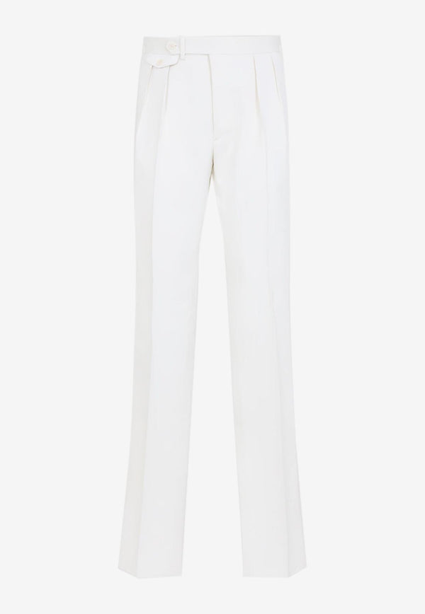 Silk Tailored Pants