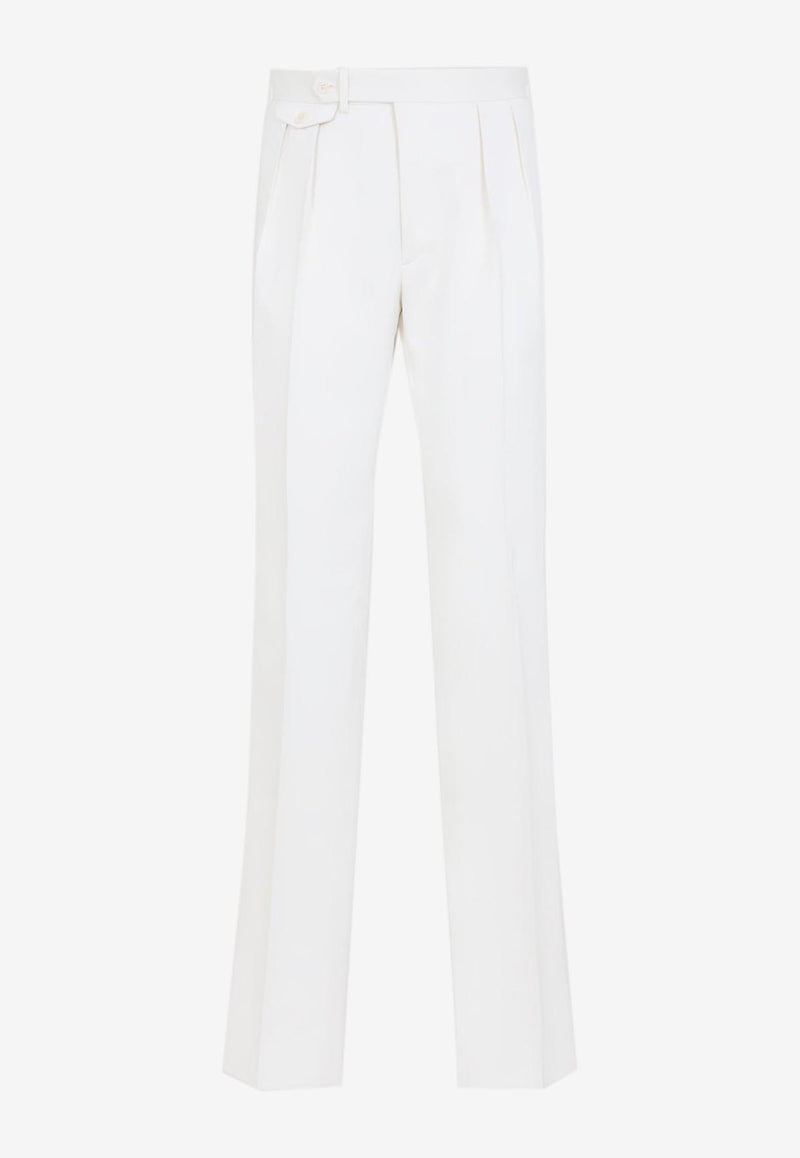 Silk Tailored Pants
