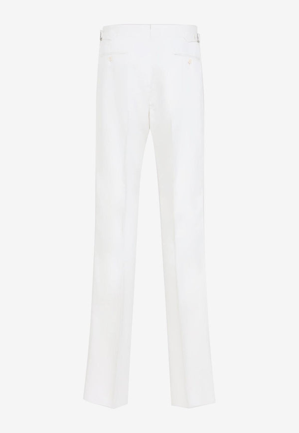 Silk Tailored Pants