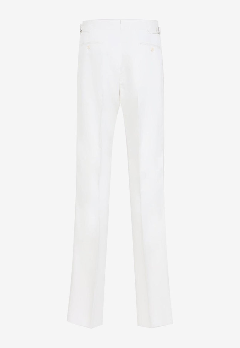 Silk Tailored Pants