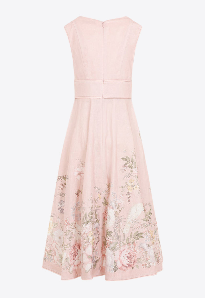 Waverly Floral Midi Dress