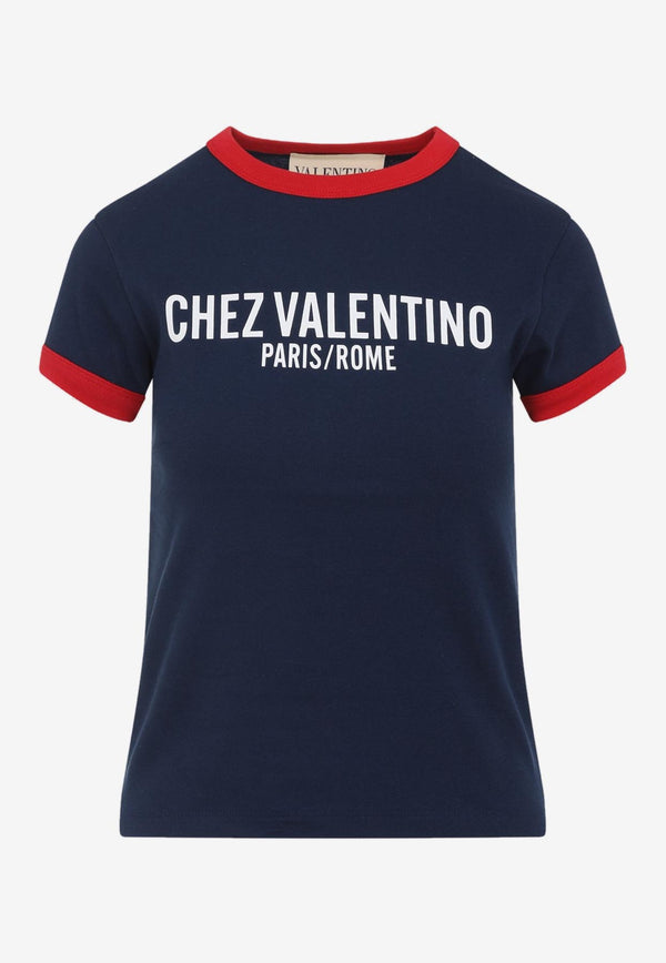 Chez Valentino Crewneck T-shirt