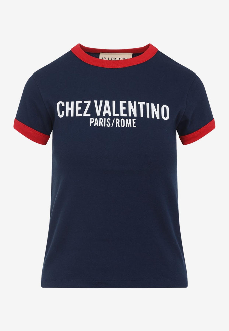 Chez Valentino Crewneck T-shirt