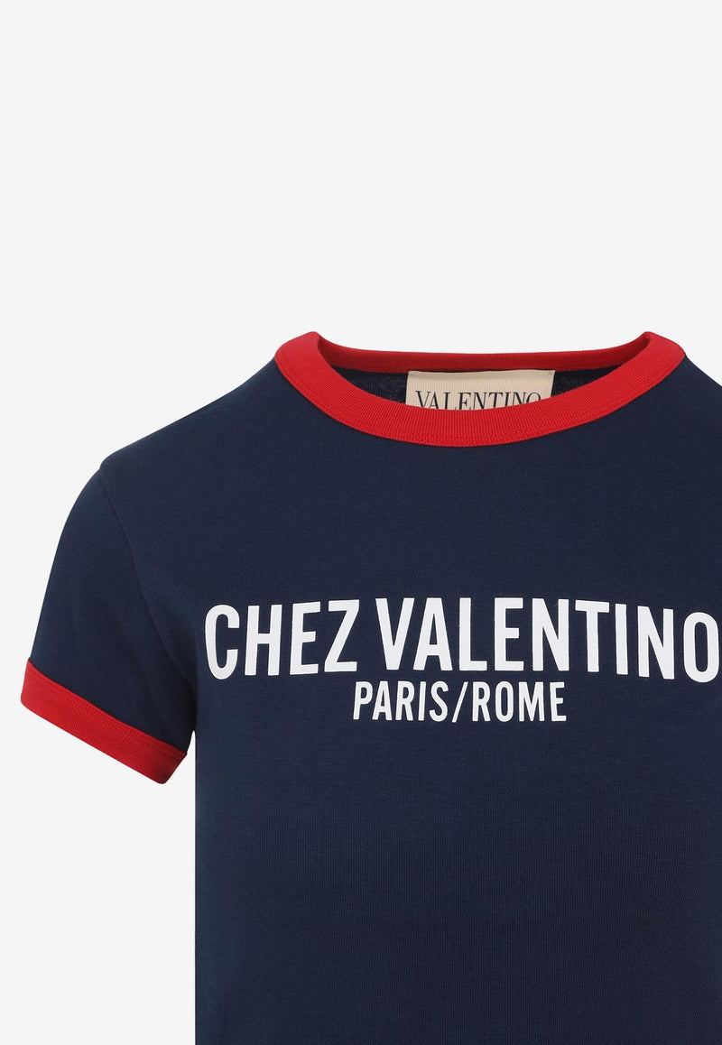 Chez Valentino Crewneck T-shirt