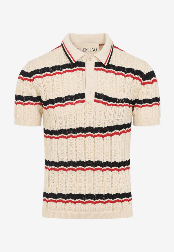 Striped Polo T-shirt
