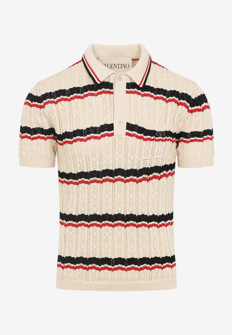 Striped Polo T-shirt