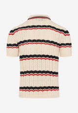 Striped Polo T-shirt