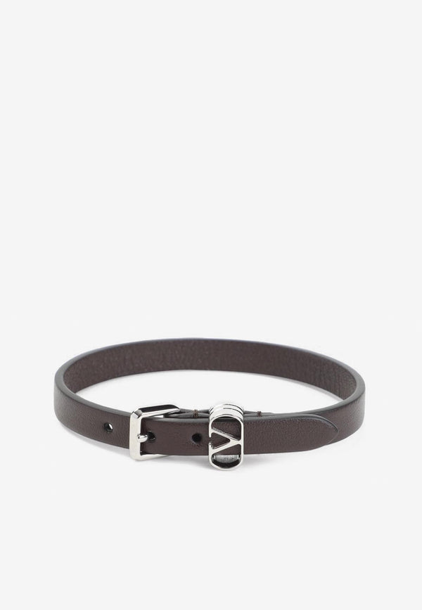 Ovalette Leather Bracelet