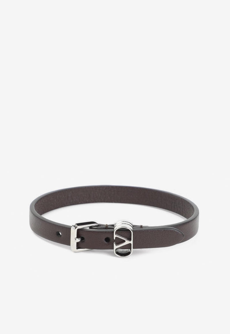Ovalette Leather Bracelet