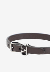 Ovalette Leather Bracelet