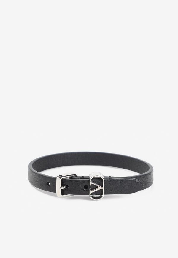 Ovalette Leather Bracelet
