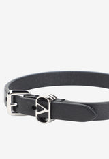 Ovalette Leather Bracelet