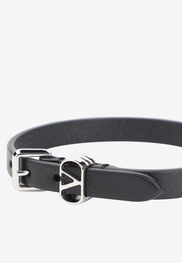 Ovalette Leather Bracelet