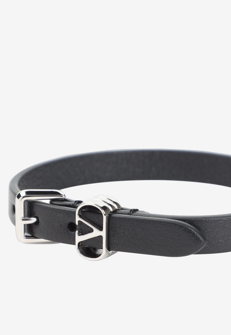 Ovalette Leather Bracelet