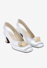 Adamantine 60 Slingback Pumps