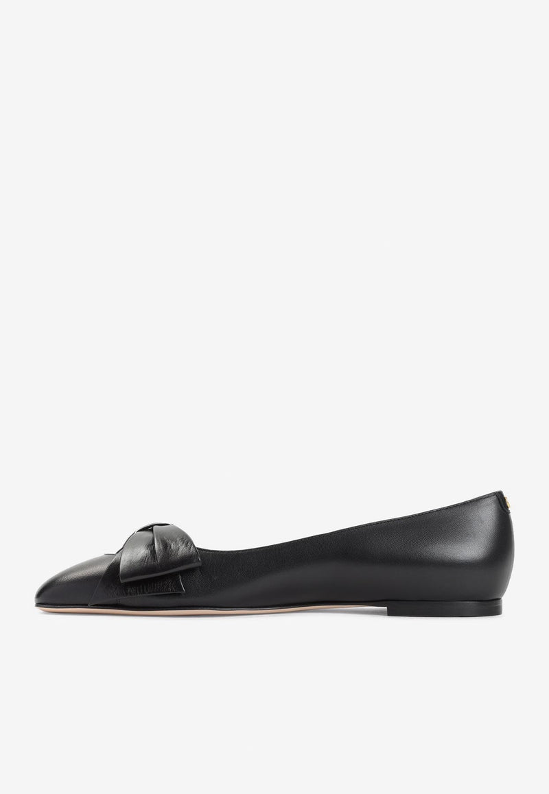 Bowow Leather Ballet Flats