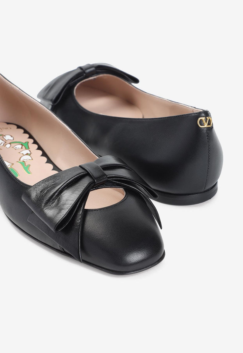 Bowow Leather Ballet Flats