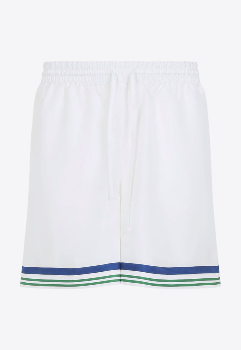 Tennis Mascot Silk Shorts