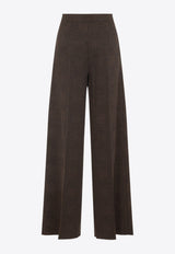 Ponza Checked Pants in Wool Blend