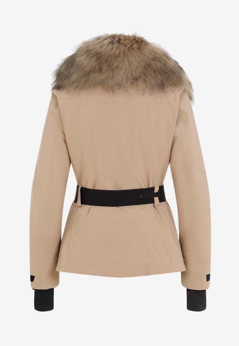 Vizelle Fur Collar Down Jacket