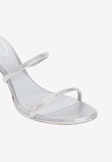 Cleo 80 Crystal-Embellished Sandals