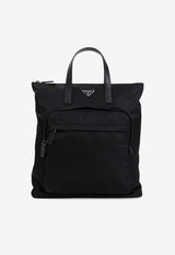 Logo Tote Backpack