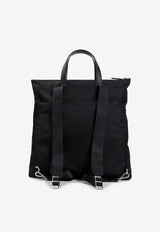 Logo Tote Backpack