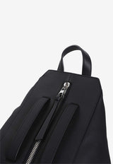 Convertible Leather Backpack