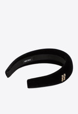 Headband with Logo-Lettering