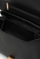 Salvatore Ferragamo Gancini Leather Top Handle Bag 0720168LE/O_FERRA-NR