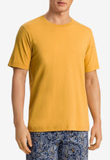 HANRO Basic Crewneck T-shirt Amber 075050-2268ORANGE