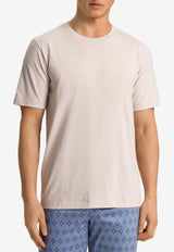 HANRO Basic Crewneck T-shirt Cream 075050-2685CREAM