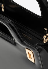 Salvatore Ferragamo Wanda Patent Leather Top Handle Bag 0760348LE/O_FERRA-NR