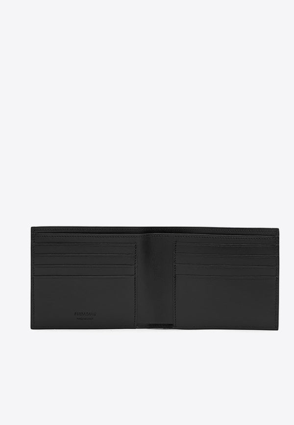 Salvatore Ferragamo Classic Calf Leather Wallet Black 0770093LE/O_FERRA-NR