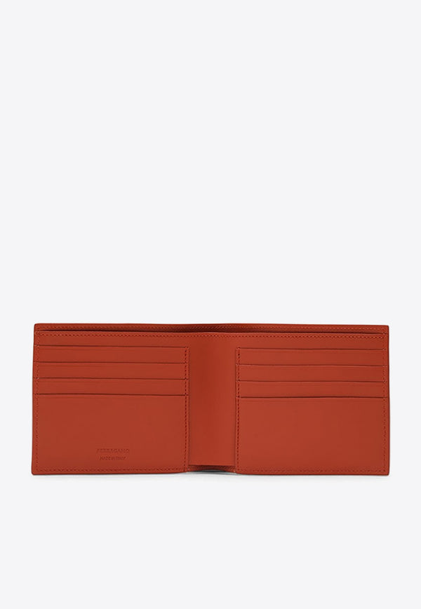Salvatore Ferragamo Classic Calf Leather Wallet Red 0771959LE/O_FERRA-TE