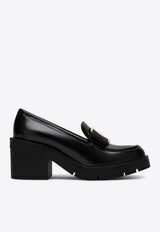 Salvatore Ferragamo Benilde 55 Vara Bow Pumps Black 07773601CLE/P_FERRA-NR